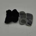 Ozaiic Yoga Socks for Women Non-Slip Grips & Straps, Ideal for Pilates, Pure Barre, Ballet, Dance, Barefoot Workout (One Size, 2p- Black/Gray)