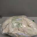 JOKIVTOU Recliner Chair Covers 4-Pieces, Soft, Stretchable, White, Modern Home Decor, Furniture Protector with Elastic Straps Bottom, Storage Pocket on Arm Cover (1 Seater)