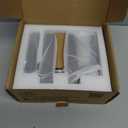 Veise VE019 Fingerprint Smart Lever Lock - APP Control, Keypad Door Lock with Handle, Keyless Entry for Front Door and Bedroom, Electronic Digital Knob, Remote Grant, IP55 Weatherproof, Matte Black