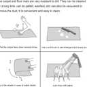 BYINGWD Indoor Door mat Cute Rug Machine Washable Happiness Floral Area Rug Low Pile Throw Rugs for Entryway, Kitchen, Front Door, Entry, Kids Room (Charming Green, 60 * 90cm2*3) (1'11" x 2'11" (Flower))