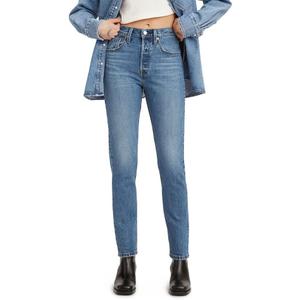 Levi's Women's 501 Skinny Jeans, (New) Medium Indigo Worn in, 29502-0228, 27