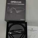 Bone Conduction Headphones, Open Ear, Bluetooth V6.0, IPX5, Sweat Resistant,10Hrs Playtime, Comfortable Fit Sports Wireless Earbuds with Built-in Mic for Running, Gym, Cycling, Outdoor, Matte