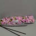 3 Pcs Cherry Blossom Branches for Vase Long Stems Artificial Flowers Spring Summer Decor Pink Faux Silk Cherry Blossom Branches for Home Wedding Party Table Centerpieces (Pink 2)