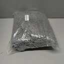 Smiry Dog Door Mat for Muddy Paws 40x24, Absorbs Moisture and Dirt Doormat, Non-Slip Washable Quick Dry Chenille Front Door Mat Indoor Entrance, Entryway Carpet for Inside Floor, Grey