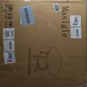 Round Coffee Table, 2-Tier Circle Coffee Table with Storage, Modern Wood Round Center Table, for Living Room, Small Space, Home Office, Easy Assembly, Rustic Brown