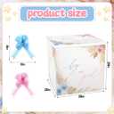 AmazingSpark 28in Jumbo Gender Reveal Gift Box Kit with Oversized Box Giant Pull Bows for Gender Reveal Baby Shower Birthday Party Decor(Boho Flower)