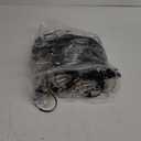 Brightever LED Outdoor String Lights 100FT Patio Lights with 52 Shatterproof ST38 Vintage Edison Bulbs, Outside Hanging Light Waterproof for Porch, Deck, Garden, Backyard, Balcony, Dimmable 2700K (100FT-Warm White, Black Wire)