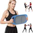 Music Boxing Punching Machine for Adults, Taekwondo Kick Pad Training Machine with LED Electronic Bluetooth Music &Counter9 Modes & 9 Speeds Martial Arts Training Equipment & Taekwondo Sparring Gear