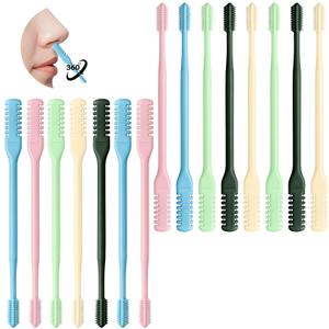 15 Pieces 2 in 1 Nose Hair Clipper, 2 in 1 Nose Hair Trimmer, with Case, Men and Women