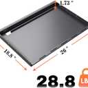 Grill Griddle For Genesis II & LX 300 Series Full Size Griddle Insert, Compatible with GS4 E310-E335 & S310-S340, Full Size Griddle Insert Replace Parts