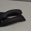 Steering Wheel Cover - Microfiber Leather, Classic Embossing, Anti-Slip Breathable, Fit 15 Inch (Black & Red Line)