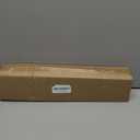 Black Aluminium Curtain Rods for Windows,1 Inch Adjustable Curtain Rod 32-45,Heavy Duty Drapery Rods with Thicken Bracket,Decorative Modern Single Rod with Aluminium Finials