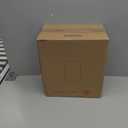 MOPALL Touchless Bathroom Trash Can with Lid, 3 Gallon / 12L Slim Motion Sensor Garbage Bin, Automatic Waste Basket for Bedroom, Office & Narrow Spaces, White & Gold