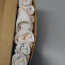 8-Pack Organic Baby Bibs for Boys, Girls - Soft Cotton Drooling and Teething Bibs for Baby Girl & Boy, Extra Absorbent, Easy To Clean & Put On for Toddler, Newborn, Infant 0-24 Months (Sweet Charm)