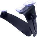 Guitar Support Adjustable Rest Aluminum Guitar Footstool Leg Stand for Classical Guitar Black