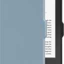 MOROCK Case for 6" Kindle Paperwhite 5th/6th/7th Generation 2012-2017 Released(Model No. EY21 & DP75SDI), Premium Lightweight PU Leather Cover with Auto Wake/Sleep, Misty Blue