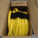 PlugSaf 50FT 30 Amp Generator Extension Cord 4 Prong, NEMA L14-30P/L14-30R 10 Gauge STW 125/250V Twist Lock Generator Cord Heavy Duty, Yellow ETL Listed