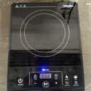 Mueller RapidTherm Portable Induction Cooktop, 1800W Hot Plate Electric Stove Top Burner. 8 Temp Levels, Auto-Off & Pot Detection, LED Display, Child Lock, 4 Programs, Burners for Cooking