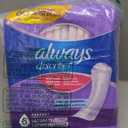 Always Discreet Adult Incontinence Pads for Women, Drier, 6 Drop Long Length, Extra Heavy Absorbency, Pads for Bladder Control Management, Bladder Leaks, & Postpartum Pads, 45ct