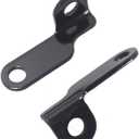 Turn Signal Indicator Relocation Holder Axle Shaft Mount Bracket Compatible with Harley Sportster XL883 1200 Dyna (Gloss Black)