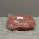 SINOSSO Thickened 2.5" Dining Chair Cushions, Soft Blended High Density Support Foam Kitchen Seat Cushions with Ties, U-Shaped Non-Slip Indoor Chair Pads, 16.5" x 16", 2 PCS, Red