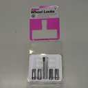 McGard 25240 Chrome (1/2"-20 Thread Size) Tuner Style Cone Seat Wheel Lock Set