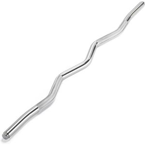 Northdeer 37.4" EZ Curl Bar, Steel Curling Bar, Knurled Grip, 300 lb Capacity, Compatible with Version 1.0 and 2.0 Dumbbells