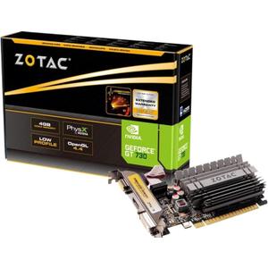 ZOTAC GeForce GT 730 Zone Edition 4GB DDR3 PCI Express 2.0 x16 (x8 Lanes) Graphics Card (ZT-71115-20L)