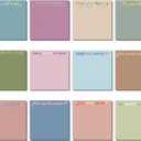 Zonon 24 Pieces Cool for School Sticky Notes Inspirational 3 x 3 Inch Classroom Theme Notepads Back to School Gift for Teacher Nurse Employee Appreciation Studying Office Supplies (Colorful Style)