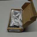 Mkono 8 Pack Shelf Brackets Black Heavy Duty Metal Hidden L Bracket for Shelves Support, Minimalistic Floating Shelf Bracket 6 Inch Rustic Industrial Wall Shelf Brackets