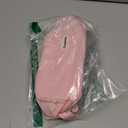 Zzrywuty Pink Large Capacity Pencil Case 4 Compartments,Pencil Pouch with Zipper Portable Handle for Teens Adults Aesthetic Pencil Bag Stationery Organizer Pen Pencil Case with Handle for School