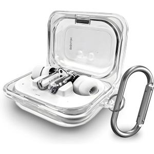 Protective Case for Nothing Ear (a), Clear TPU Protective Cover Compatible with Nothing Ear (a), Lightweight Transparent Cover, Scratch-Resistant Shell with Keychain