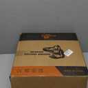 160A MIG Welder, 110V Gas MIG Welder Machine, 4-in-1 Gasless Flux Core/Gas MIG/Lift TIG/Stick Welder with Synergic Control, IGBT, Multi Process Flux Core Welder for Home DIY Professional Use (Yellow)