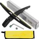 Rear Wiper Arm Blade Nut Set-Replacement for Ford Escape 2008-2012,FLEX 2009-2019,Mercury Mariner 2008-2011,Mazda Tribute 2008-2011,Back Windshield Wiper Assembly with Window Wiper Cap Cover