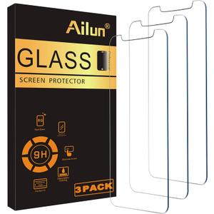 Ailun Screen Protector Compatible for iPhone 11 / iPhone XR [6.1 Inch], 3 Pack Case Friendly Tempered Glass