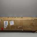 BDEUS Dual Layer 5 Inch Memory Foam Mattress Topper King Size, 2 Inch Gel Memory Foam Plus 3 Inch 1450 GSM Down Alternative Quilted Pillow Top Mattress Pad Cover,Dark Gray