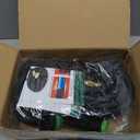 Flexi Hose Expandable Garden Hose with 8 Function Nozzle, 100FT - Lightweight Retractable Garden Hose, Water Hose - No-Kink Flexibility, 3/4 Inch Solid Brass Fittings and Double Latex Core (Black)