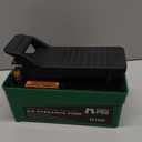 10,000 PSI Air Hydraulic Pump, 1.6L Reservoir, NPT 3/8" Oil Outlet, NPT 1/4" Inlet, Foot Pedal Operated, for Auto Body Frame Machines, Hydraulic Press, and Hole Punch, Green