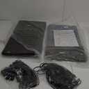 Outdoor clear panel curtain  Grey 25.2"x14.1"x3.1"