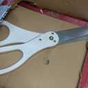 20 Inch Oversized Grand Opening Scissors - Giant White Sharp Ribbon Cutting Scissors Big Ribbon Cutting Ceremony for Inaugurations Business Openings and Special Events