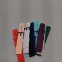 E ECSEM 10PACK Multicolor Bands for Spade Co Health Smartwatch 4 Watch Strap Adjustable Silicone Sport Replacement Wristbands Straps for Spade&Co Health Smartwatch 4 Smart Watch for Men Women