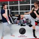 RDX Kick Shield Muay Thai Kickboxing, Heavy Curved Kicking Striking Body Pad, Punching Foot Target MMA Boxing Training, 3 Padded Handles, Martial Arts Karate TKD Taekwondo (One Pad Only)