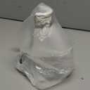 simplehuman Toilet Brush with Caddy, Stainless Steel, White