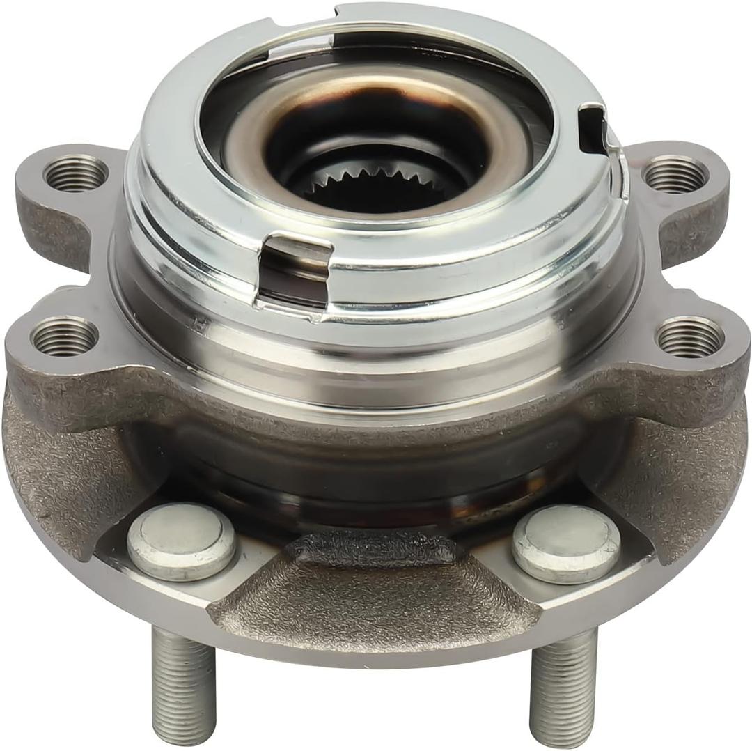 IRONTEK 513294 Front Wheel Hub and Bearing Assembly Compatible for Nissan 2007-2012 Altima; 5 Lugs W/ABS 1PCS Wheel Bearing and Hub