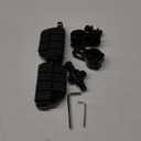 Motorcycle Highway Foot Pegs, Highway Footrest Fit for Harley Touring Yamaha Honda Suzuki Kawasaki 25mm 32mm 34mm Engine Guard (Gloss Black)