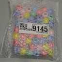 50Pcs Wooden Beads for Crafts, 25mm Colored Wooden Beads Dyed Wood Beads Large Hole Round Wood Spacer Beads Wooden Hair Beads for Garland Jewelry Making Holiday Party Decoration (Mix Colors)