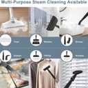 Steam Cleaner, 6 in1 Rotated Steam Mop Cleaner with 2 Modes, 2 Microfiber Pads, 400ML Removable Tank, 23FT Power Cable, Detachable Steam Mops for Floor, Laminate Floor, Tiles Cleaning (Azure)