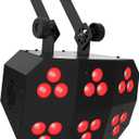CHAUVET DJ – Wash Fx Hex Ils Multi Purpose Led Effect Light | Blinder Wash & Chase Effects In One Unit | Six Zone Eye Candy Output | Uv Blacklight Performance | Stand Alone Dmx Ir Master Slave Control