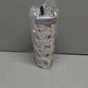 FYSUIMU 40oz Fall Pumpkin Tumbler with Handle Straw and Lid, White Pumpkin Retro Floral Travel Tumbler Watercolor Stainless Steel Cup Coffee Cup for Autumn Thanksgiving Party Home Office