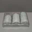 PETRISTRIKE Pink Flameless Pillar Candles, Glass Led Candles Battery Operated with Remote/Timer, Set of 4 Candles Set for Woman Gifts, Mother's Day, Centerpiece Decor